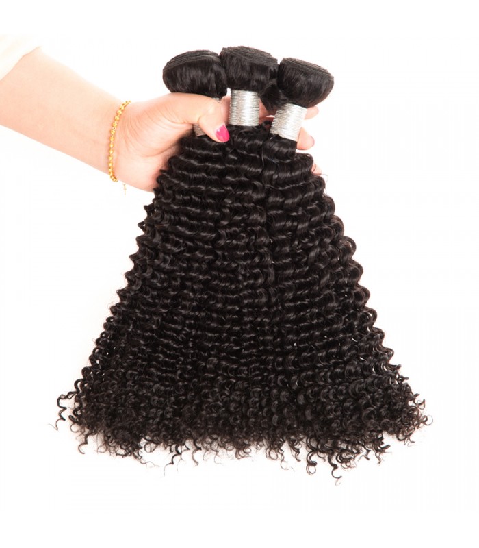 Brazilian virgin curly texture 8A grade weft--[MCW919]