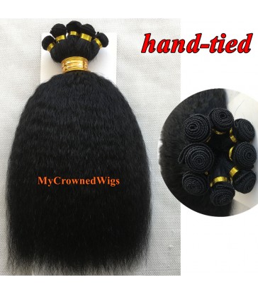 Brazilian virgin Italian yaki hand-tied weft--[MCW923]