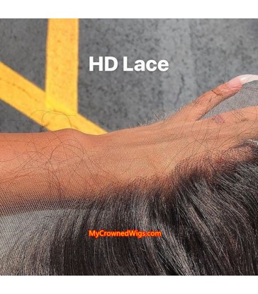 HD Lace Silk Straight lace frontal [hdlf01]