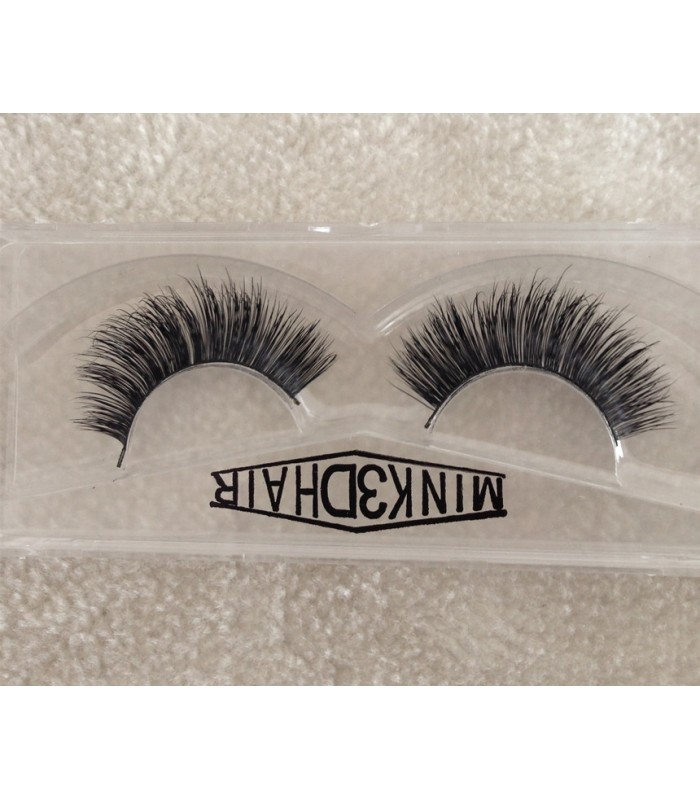 2 Pair 100% Mink Hair Long False Eyelashes Eye Lashes [MCW926]