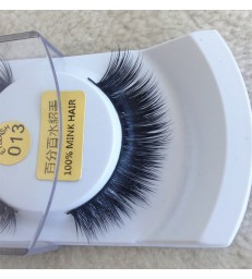 1 Pair 100% Mink Hair Long False Eyelashes [MCW926]