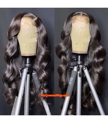 Stock Brazilian Virgin Hair Loose Wave 360 Frontal Wig -【MCW342】
