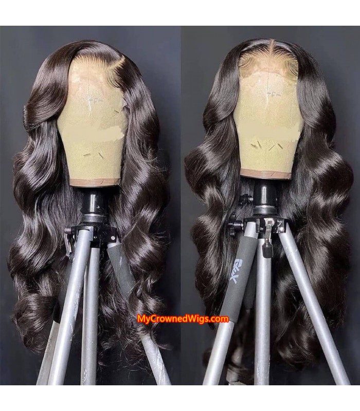 Brazilian virgin loose wave 360 frontal wig -[MCW342]