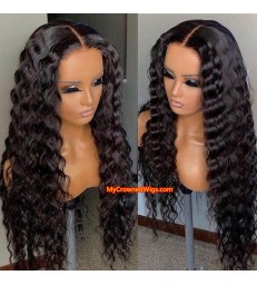 Skin Melt Deep Wave HD Lace 13*6 Lace Front Wigs [HD002]