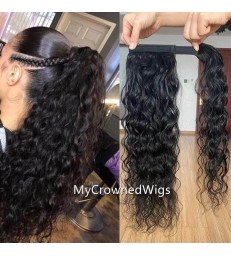 Ponytail Piece Loose Wet Wave Brazilian Virgin Hair -【MCW939】