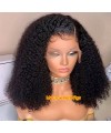 5*5 undetectable water curly HD lace closure human hair wig【hcw110】