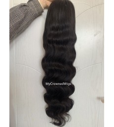 Brazilian Virgin Hair Body Wave 360 Lace Frontal Wigs -[MCW367]