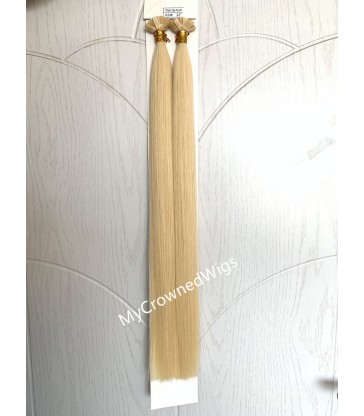 FLAT TIPS CUTICLE ALIGNED RAW VIRGIN HAIR EXTENSIONS