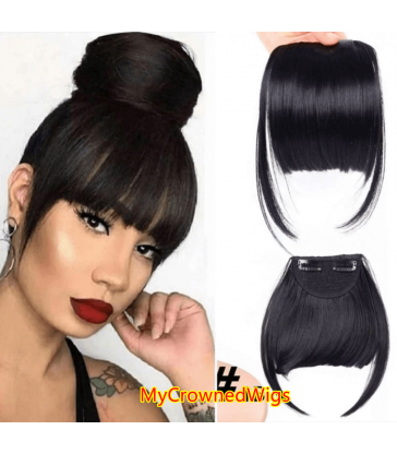 Clip in Bangs 100% Human Hair 【B001】