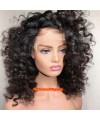5*5 undetectable Big curls HD lace closure human hair wig【hcw382】