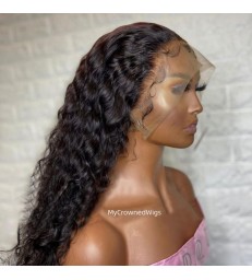 Skin Melt Curly Wave HD Lace 13*6 Lace Front Wigs [HD004]