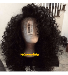 Pre plucked 360 Lace Wig Water Curly Virgin Hair [MCW112]