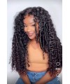 5*5 undetectable curly HD lace closure human hair wig【hcw361】