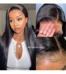 Skin Melt HD Lace Silk Straight 13x4 Lace Front Wig -【HD116】