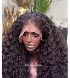 300% Density Brazilian Virgin Wet Wave 13*6 lace frontal Wig [LF395]