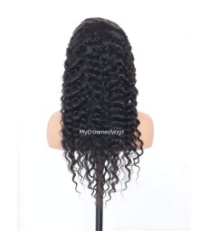 Brazilian Virgin Hair Beach Wave 360 Lace Wig--【MCW351】