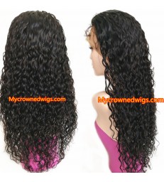 Skin Melt Curly Wave Full lace HD Full Lace Wigs [fl001]