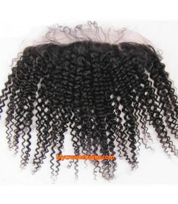 13*4 brazilian virgin deep wave lace frontal--[MCW909]