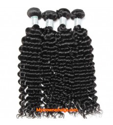 Brazilian Virgin Spanish Curl Machine Made Weft -【MCW934】