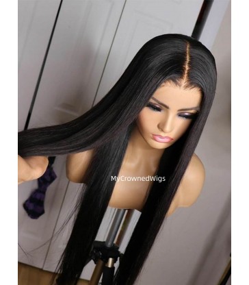 13x6 Virgin Human Hair Lace Front Wigs With 150% Density [LF001]