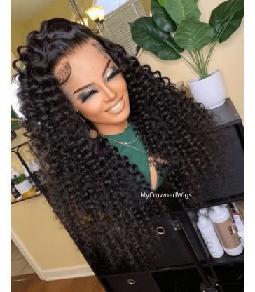 Skin Melt Sprial curls 13*4 HD Lace Front Wigs [HD224]