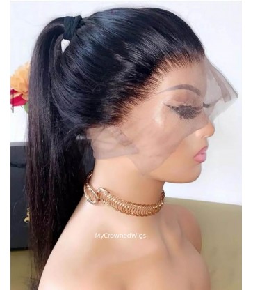 【Best Sellers】Pre Plucked 360 Lace Wig Silk Straight Virgin Hair -[MCW363]