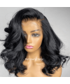 Loose Wave Bob Preplucked 13x6 HD Skin Melt Lace Front Wig -【HD228】