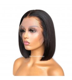 Skin Melt Middle Parting Bob 13*6 HD Lace Front Wigs [HD110]