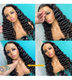 Skin Melt Deep Wave HD Lace 13*6 Lace Front Wigs [HD002]