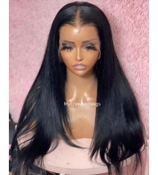 Silk Straight 13*6 HD Lace Front Wigs [HD001]