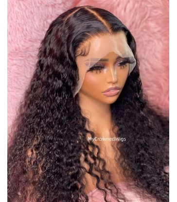 Skin Melt Deep Curly HD Lace 13*6 Lace Front Wigs--【HD004】