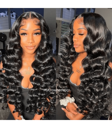 Wear & Go | Pre Cut Glueless HD Invisible Lace Wig 5x5/13x6 Natural Wave Wigs [wg005]