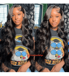 Stock Brazilian Virgin Hair Loose Wave 360 Frontal Wig -【MCW342】