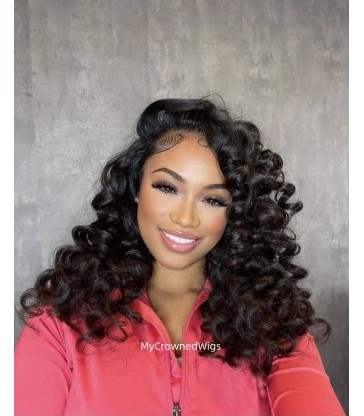 Skin Melt Wavy Hair 13*6 HD Lace Front Wigs [HD120]