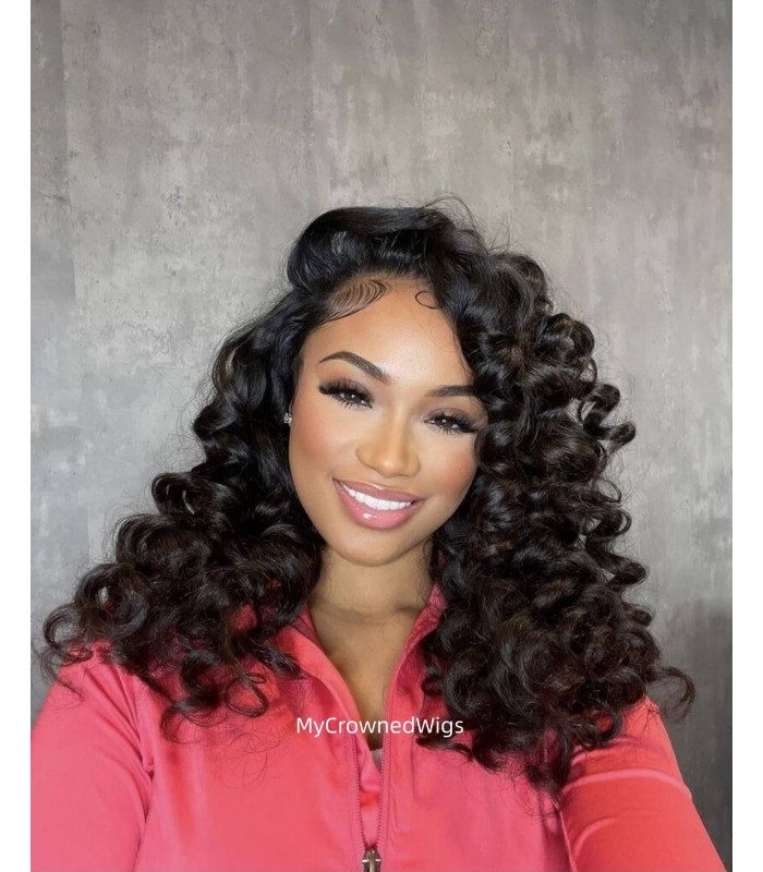 Skin Melt Wavy Hair 13*6 HD Lace Front Wigs [HD120]