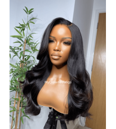 Brazilian Virgin Hair Body Wave 360 Lace Frontal Wigs--【MCW367】