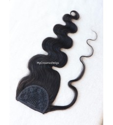 Ponytail Piece Body Wave brazilian Virgin Hair -【MCW938】