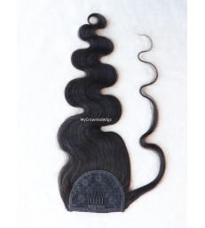 Ponytail piece body wave brazilian virgin hair【MCW938】