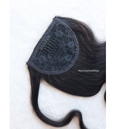 Ponytail piece body wave brazilian virgin hair【MCW938】
