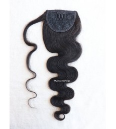 Ponytail piece body wave brazilian virgin hair【MCW938】