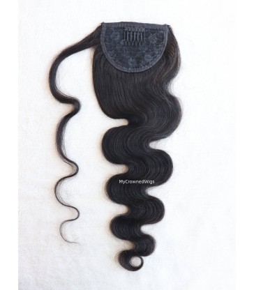 Ponytail piece body wave brazilian virgin hair【MCW938】