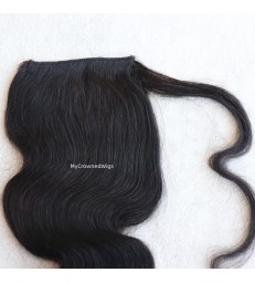 Ponytail piece body wave brazilian virgin hair【MCW938】