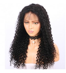 Brazilian Virgin Hair Kinky Curl 13x6 Lace Front Wig -【MCW608】