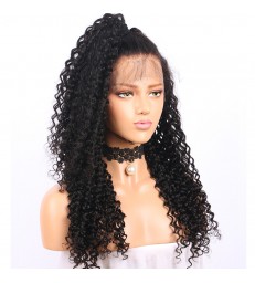 Brazilian Virgin Hair Kinky Curl 13x6 Lace Front Wig -【MCW608】