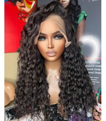 Brazilian Virgin Wet Wave 13x6 Lace Front Wig -【MCW203】