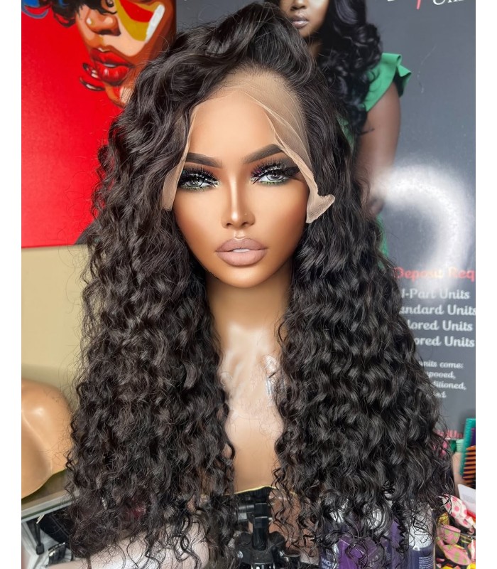 Brazilian Virgin Wet Wave 13x6 Lace Front Wig -【MCW203】