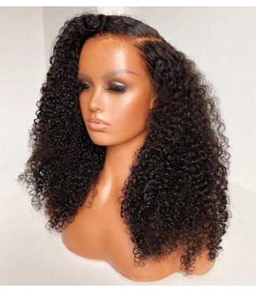 Brazilian Virgin Pre Plucked Tight Deep Curly 360 Lace Wig--【MCW330】