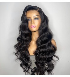 Brazilian Virgin Loose Body Wave 13x6 Lace Front Wig -【MCW207】