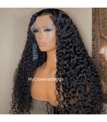 Pre plucked 360 Lace Wig Wave Curly Virgin Hair [MCW112]
