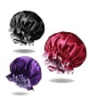 Double Side Sleeping Hair Bonnet Satin Bonnet